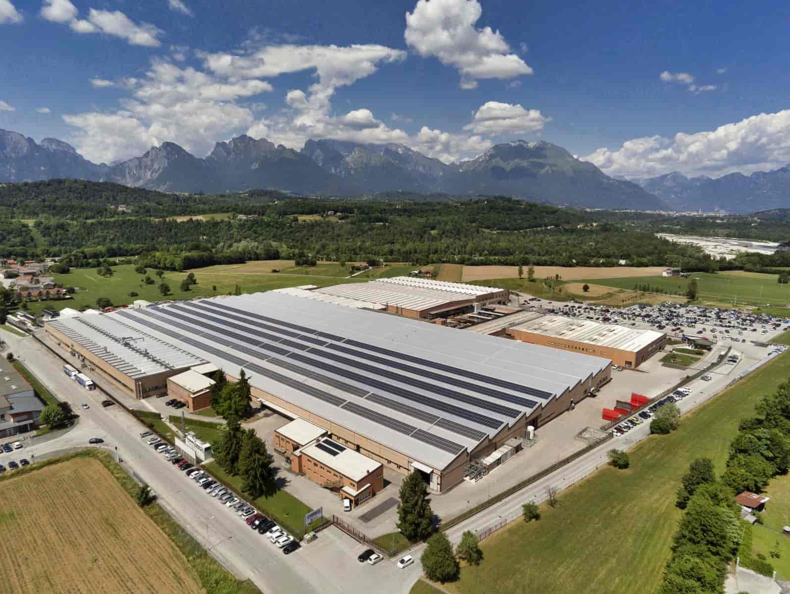 Vista aerea stabilimento Epta Limana